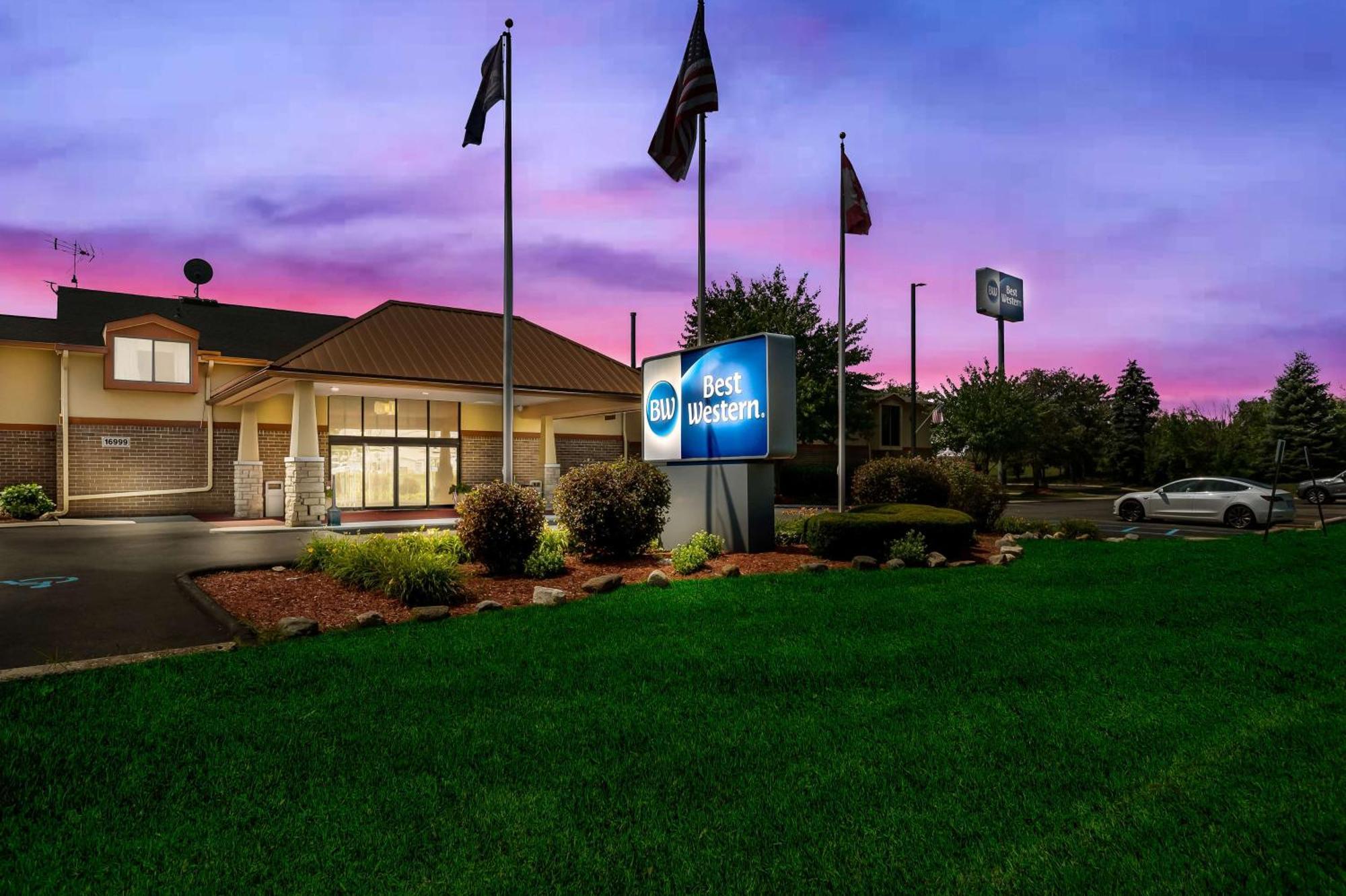 Best Western Detroit Livonia Exterior foto